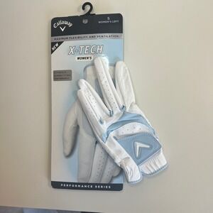 Callaway X Tech Women's Left Golf Glove Size S‎ New Performance Series